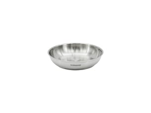 Poêle 24 cm en inox manche amovible fackelmann inogrip
