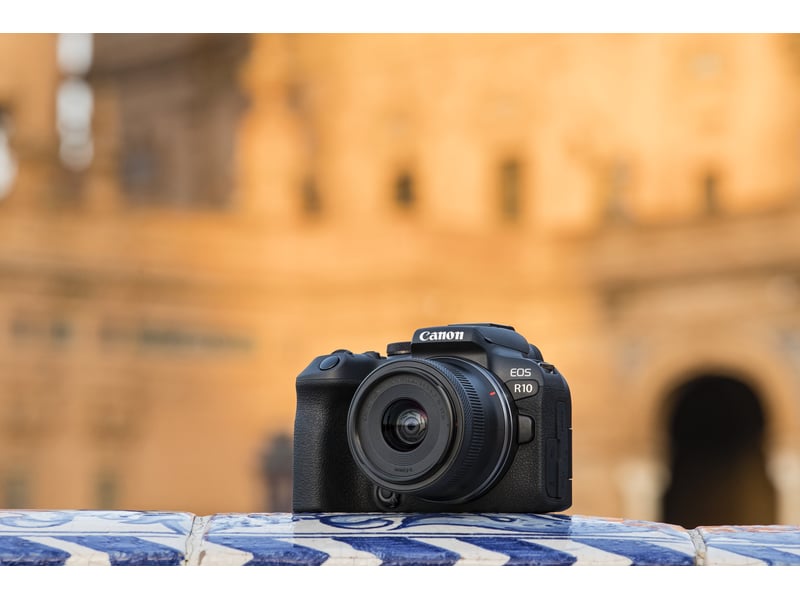  Canon eos r10 + rf-s 18-45mm f4.5-6.3 is stm milc 24,2 mp cmos 6000 x 4000 pixels noir 164008 - Conforama E