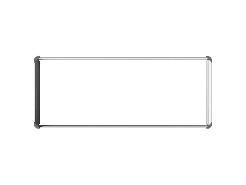  Jardinière - jardin surélevé gris 100 x 40 x 24 cm acier laminé à froid  - Conforama E