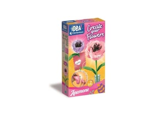 Kit créatif crée tes fleurs anémone pour assembler 2 fleurs dès 8 ans