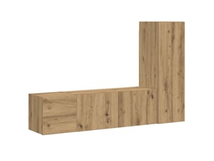 Meuble tv coloris bois clair  <strong></strong>  <strong></strong>