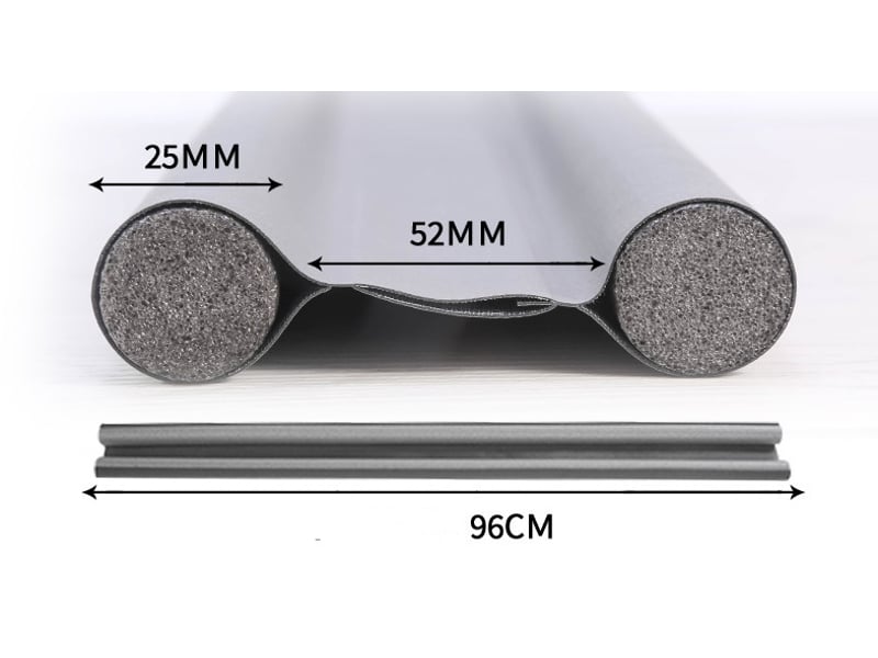  Boudins de porte - joint inférieur de porte 96cm noir  - Conforama E