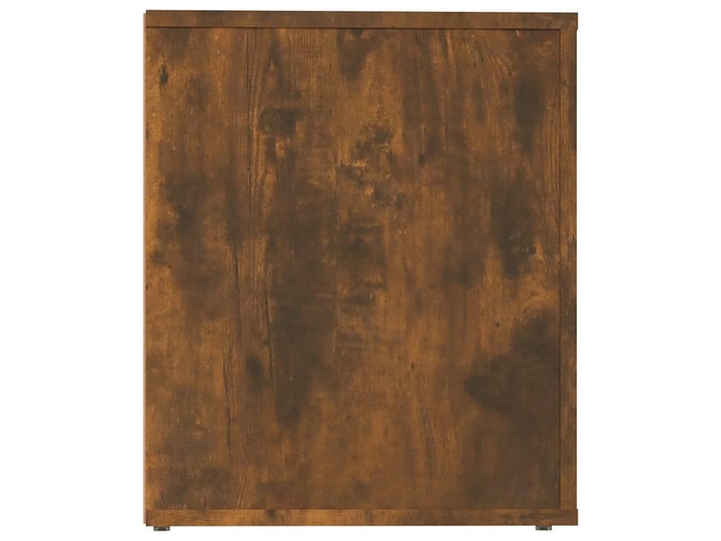  Table de chevet - cabinet de chevet - table de nuit chêne fumé 50x39x47 cm  - Conforama E