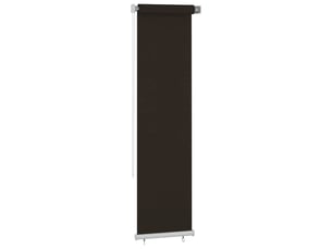 Store enrouleur, store roulant d'extérieur 65 (l) x 230 (h) cm hdpe marron cf47413