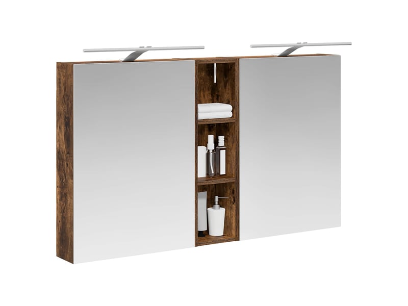 Ensemble de meubles de salle de bain 3 pcs 120x14.5x70 cm shl4304 - Conforama C