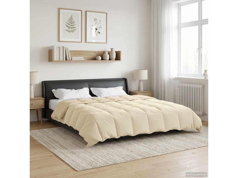  Duvet d'hiver - couette 240 x 260 cm hiver - couette microfibre (100% polyester)  - Conforama D