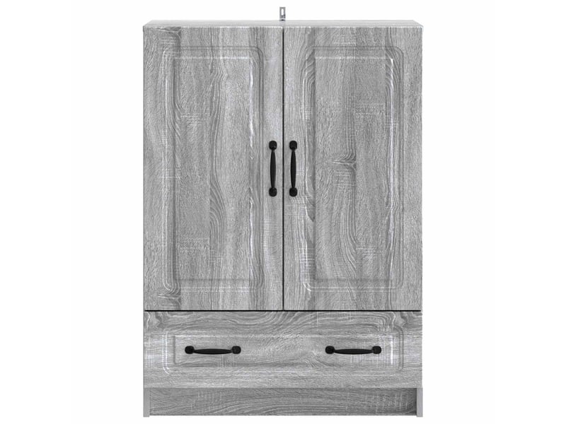  Buffet - bahut - meuble de rangement sonoma gris 66 x 34,5 x 92 cm bois d'ingénierie  - Conforama E