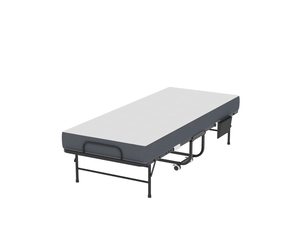 Lit simple 80x190 cm coloris noir