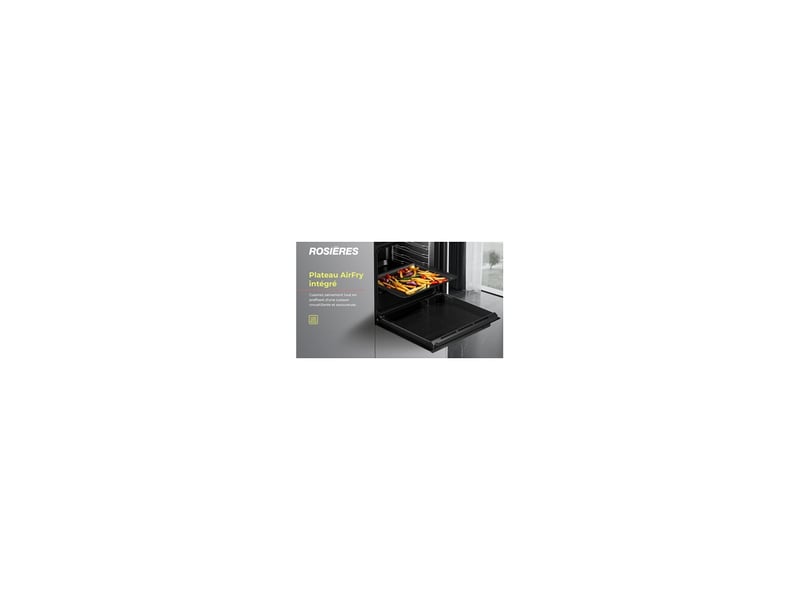  Four encastrable multifonction rosières 78 l noir avec vapeur et airfry 8201161 - Conforama D