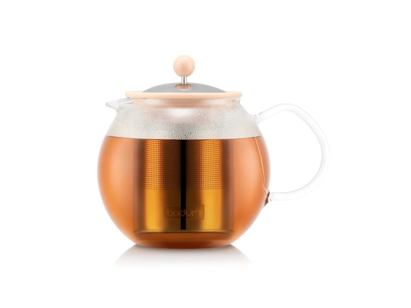  Bodum - théière à piston 1l beige rosé  1801-838-16 - assam 1801-838-16 - Conforama B
