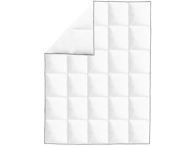  Couettes 2 pcs - duvet 135 x 200 cm hiver blanc respirant  - Conforama A