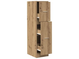 Meuble de rangement, armoire d'apothicaire chêne artisanal bois d'ingénierie shl4962