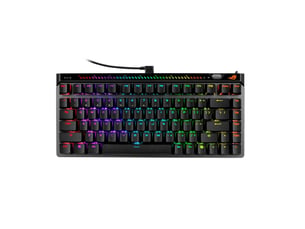 Clavier gaming filaire 75% azerty noir hot-swap hall-effect rgb 8000 hz
