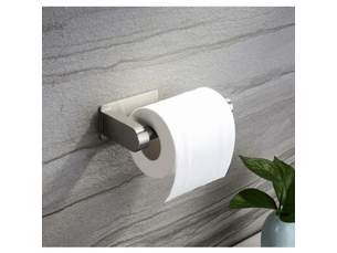 Porte-papier toilette autocollant sans perçage, porte-papier peint, porte-papier toilette en acier inoxydable, porte-papier toilette