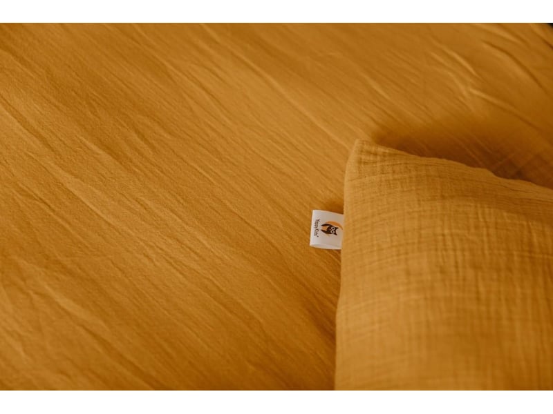  Yappymuslin - rideaux pour lit yappyhytte 75x360 cm - moutarde 4754010388585 - Conforama E