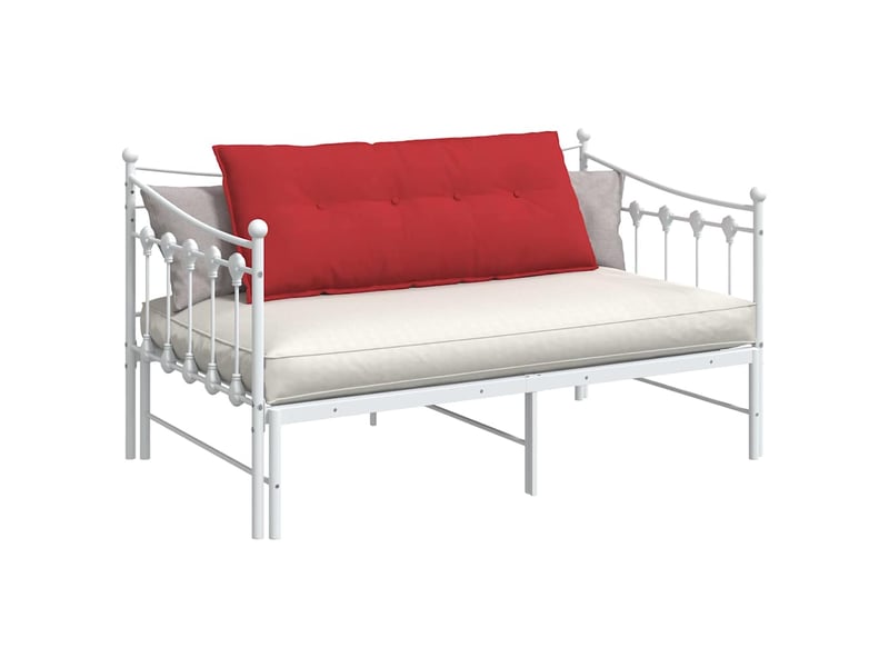  Coussin de dos, coussin de dossier rouge 120 x 19 x 50 cm tissu cf54993  - Conforama C