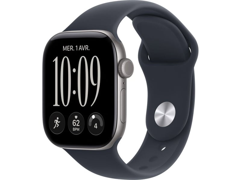  Montre intelligente gps cellular 42 mm aluminium gris avec bracelet sport marine series 12 MJFX4ZR/A - Conforama A