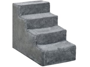 Pouf / repose pied VIVRYN gris