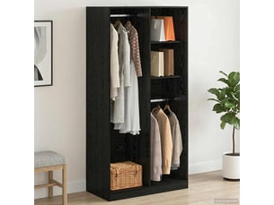 Armoire <strong></strong> <strong></strong> coloris noir largeur 100 cm