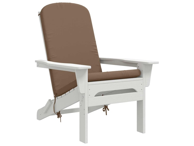 Coussin de transat ensoleillé, coussin pour bain de soleil gemert 100 % polyester taupe cf56054 - Conforama C