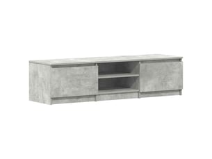 Meuble tv coloris gris 140 cm   