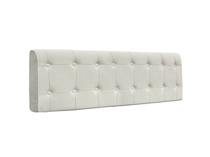 Tete de lit A fixer sur le cadre de lit largeur 180 cm finition tissu bicolore