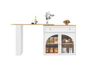 Bar coloris blanc <strong>FLORAGRACE</strong> <strong></strong> - 204 cm