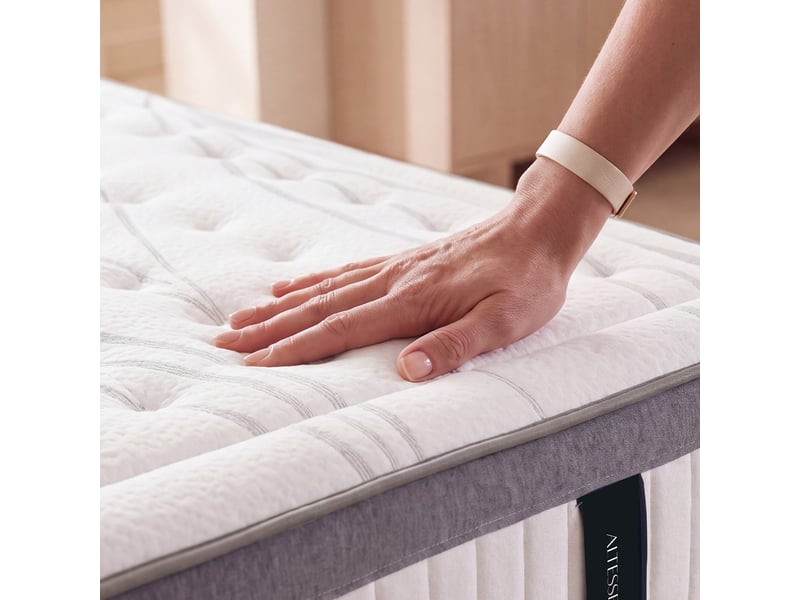  Matelas mémoire de forme altesse - 27 cm -  80x200 cm - blanc 3MA501.0820 - Conforama E