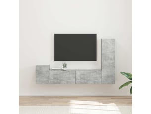 Meuble tv coloris gris 30 cm <strong></strong> <strong></strong>