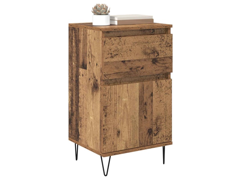  Buffet - bahut - meuble de rangement bois ancien 35 x 40 x 70 cm bois d'ingénierie  - Conforama C