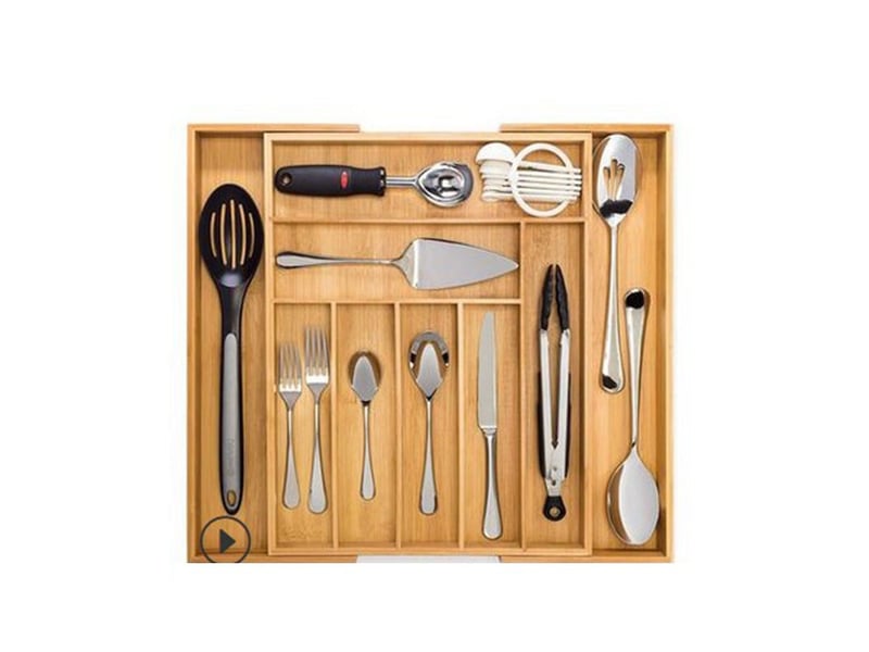  Range-couverts extensible 8 compartiments – 32-52 x 43 x 5cm  - Conforama C