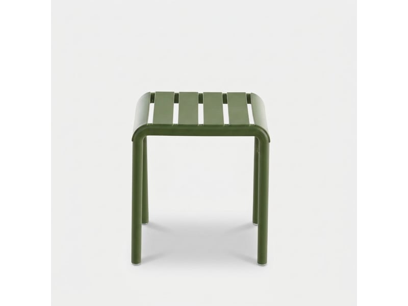 Table basse d'extérieur en polypropylène et fibre de verre bard - vert foncé  - Conforama C