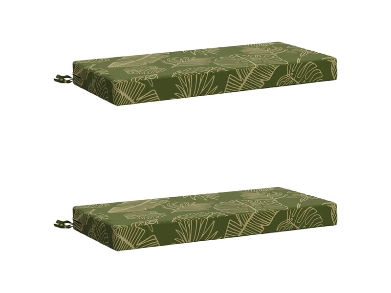 Lot de 2 coussins de banc, coussins d'assise soest 100 % polyester cf56882 - Conforama A