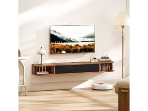 Meuble tv coloris marron  <strong></strong>  <strong></strong>