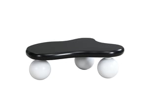 Table basse, led 16 couleurs, design nuage, design moderne et fonctionnel pour salon
