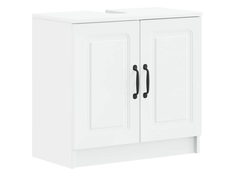  Meuble sous lavabo de salle de bain utrecht blanc cf64922  - Conforama A