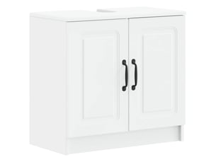 Meuble sous lavabo de salle de bain utrecht blanc cf64922
