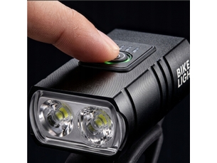 Éclairage vélo led usb rechargeable étanche avant arrière, aluminium robuste, sécurité nuit ville route