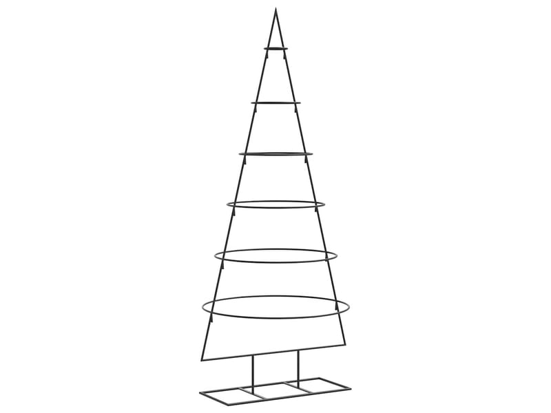  Sapin de noël - arbre de noël en métal pour décoration noir 180 cm  - Conforama E