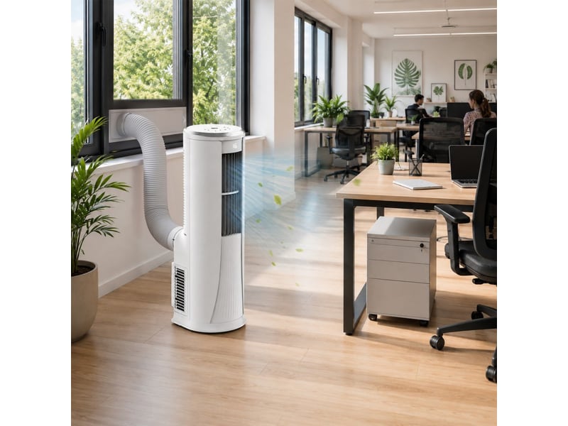  Radiola - rad pac16k - climatiseur mobile réversible wifi - 16000 btu - 4 en 1 - 40 m²  - Conforama C