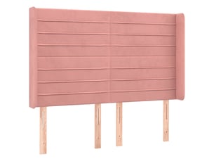 Tete de lit A poser largeur 147 cm rose