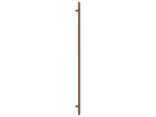Bouton d'armoire, 480 mm, marron
