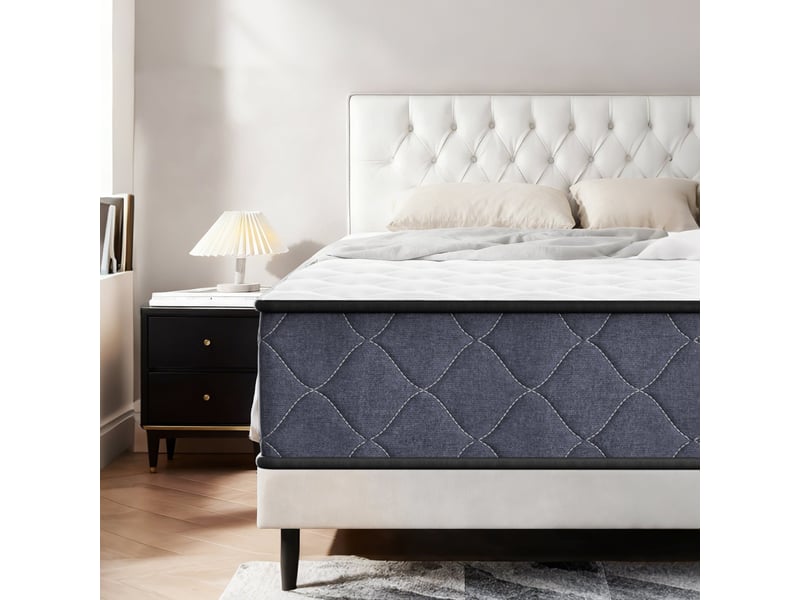  Matelas 140x190 epaisseur 22cm haute densité  - Conforama D