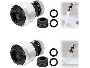 2 pièces aérateur de robinet,m22 economiseur d'eau pour robinet,brise jet robinet cuisine,embout robinet cuisine,mousseur robinet economie eau
