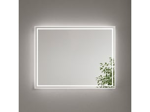 Emke miroir lumineux salle de bain 70x90cm, miroir led avec l'éclairage,interrupteur tactile, anti-buée,lumière blanche froide