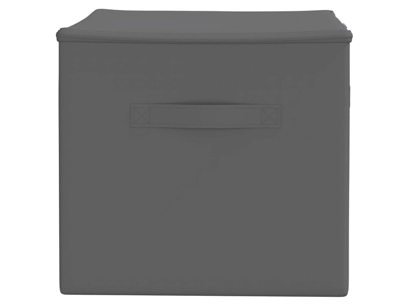  Boîte de rangement 6 pcs tissu intissé 60x43x35 cm 90,3 l shl44179  - Conforama E