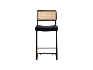 tabouret de bar  PANGIVO W5171P479848 - noir vendu Par paire