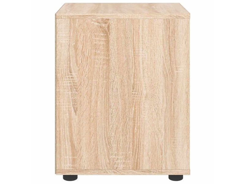  Table de chevet - cabinet de chevet - table de nuit visnes chêne sonoma 45x40x50 cm bois ingénierie  - Conforama E