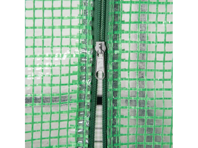  Serre de jardin 70x50x160 cm 4 niveaux métal vert foncé  - Conforama C