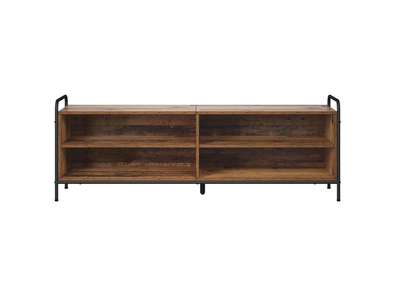 Meuble tv, banc tv 140x39,5x50 cm bois ancien bois d'ingénierie shl40618  - Conforama C